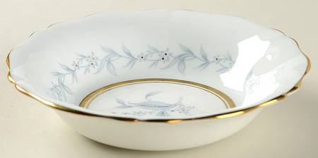 Morning Mist (Scalloped) Fruit/Dessert (Sauce) Bowl