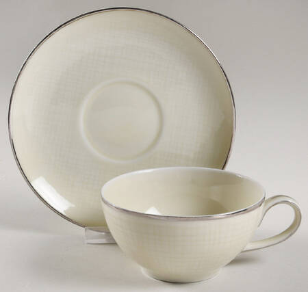 Moonlight Flat Cup & Saucer Set