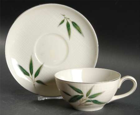 Willow Flat Cup & Saucer Set