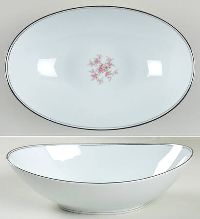 587 10" Oval Vegetable Bowl