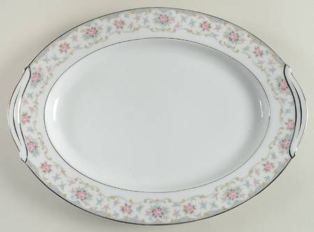 588 13" Oval Serving Platter