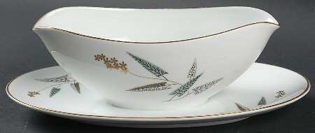 Joy Gravy Boat with Attached Underplate