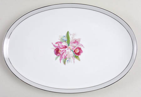 Orchid 12" Oval Serving Platter