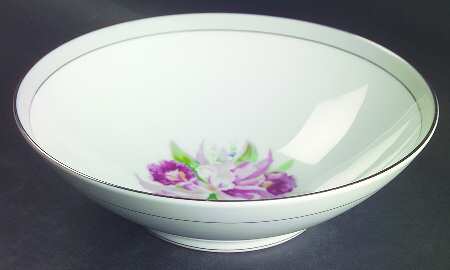 Orchid 9" Round Vegetable Bowl