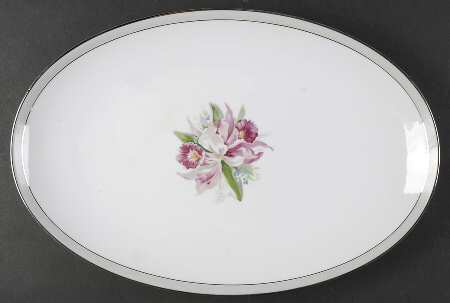 Orchid 16" Oval Serving Platter