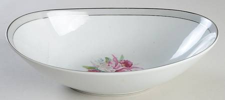 Orchid 10" Oval Vegetable Bowl