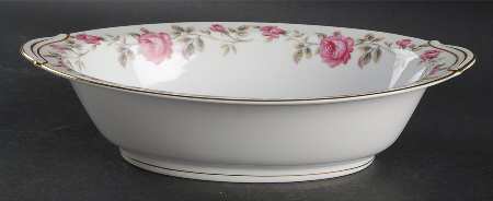 N1419 10" Oval Vegetable Bowl