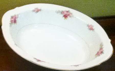 N1427 10" Oval Vegetable Bowl