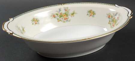N1428 10" Oval Vegetable Bowl