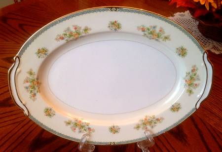 N1428 14" Oval Serving Platter