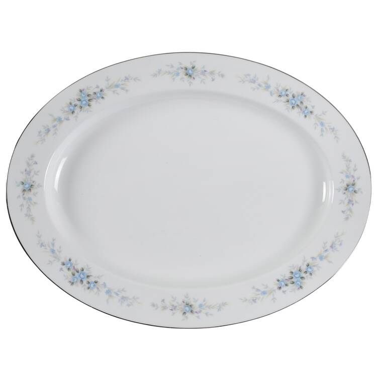 Romaine 16" Oval Serving Platter
