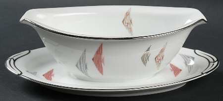 Tropica Gravy Boat with Attached Underplate