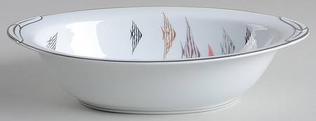 Tropica 10" Oval Vegetable Bowl