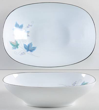 Vintage 10" Oval Vegetable Bowl