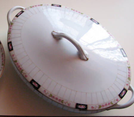 N909 Oval Covered Vegetable