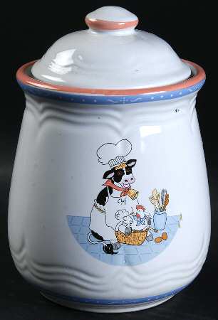 Kitchen Kow Small Canister & Lid
