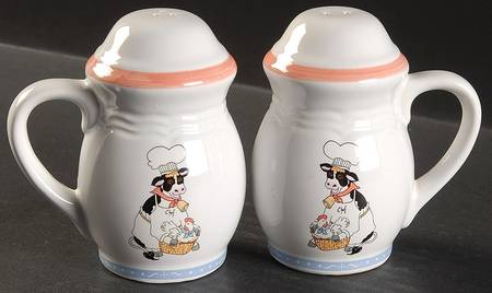 Kitchen Kow Salt & Pepper Set