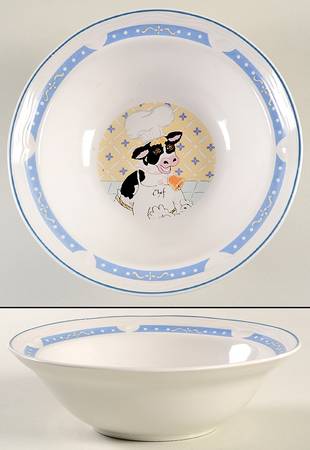 Kitchen Kow Rim Cereal Bowl