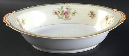 N928 10" Oval Vegetable Bowl