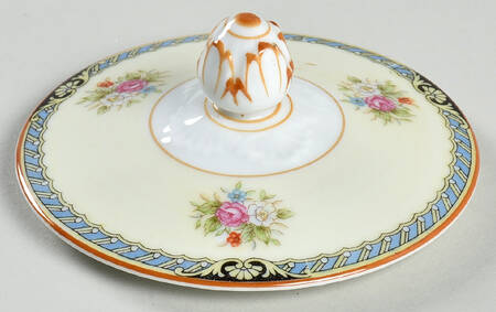 N928 Lid for Round Butter with Attached Underplate