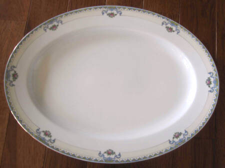 N944 14" Oval Serving Platter