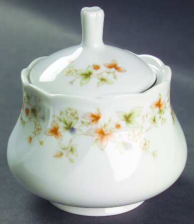 Wild Berry (No Trim) Sugar Bowl & Lid