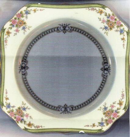 N965 Square Salad Plate