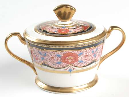 Golden Procession Sugar Bowl & Lid
