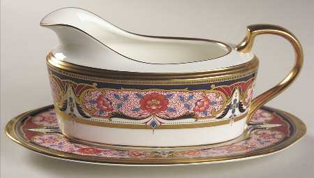 Golden Procession Gravy Boat & Underplate (Relish/Butter)