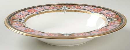 Golden Procession Rim Soup Bowl