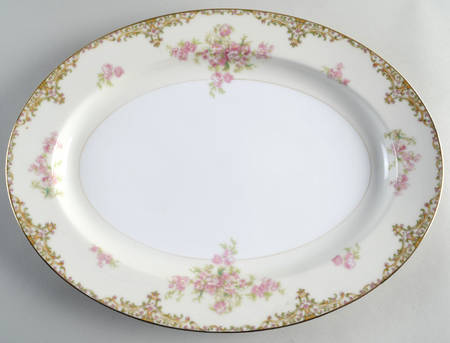 Mystery #213 16" Oval Serving Platter