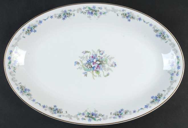 N1004 16" Oval Serving Platter