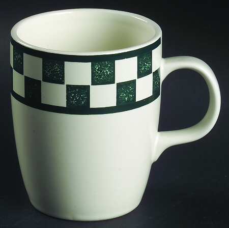 Checks Evergreen Mug