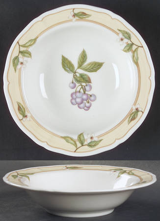 Fruit Canyon Rim Fruit/Dessert (Sauce) Bowl