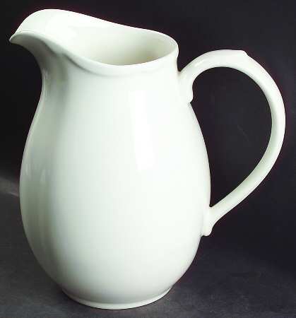 Gourmet White 80 Oz Pitcher