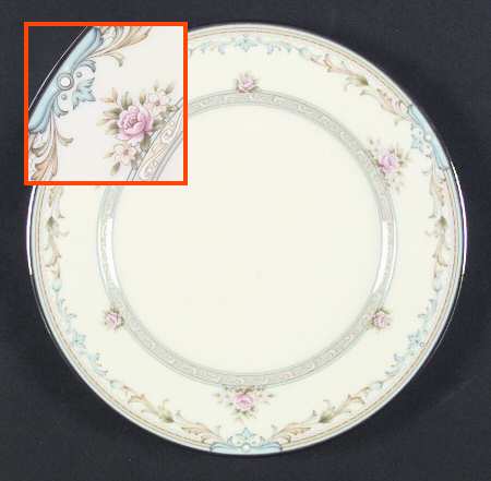 Donovan Salad Plate