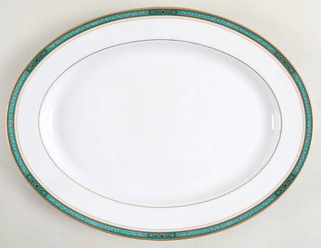 Greens Court 13" Oval Serving Platter