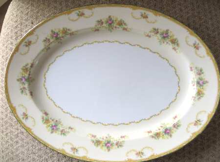 N1014 11" Oval Serving Platter