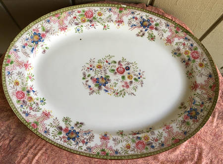 N1019 18" Oval Serving Platter