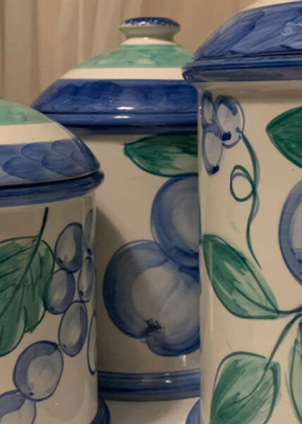 Moonlight  Medium Canister & Lid