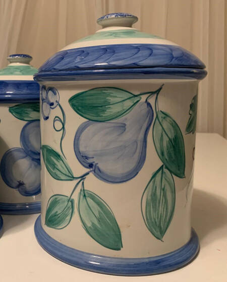Moonlight  Large Canister & Lid