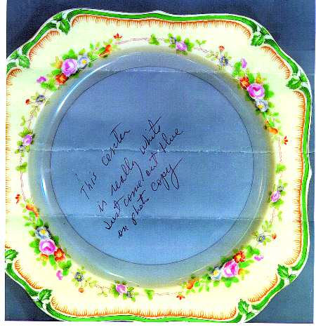 N1026 Square Salad Plate