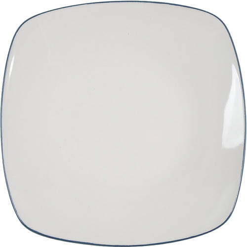 Colorwave Blue Square Salad Plate