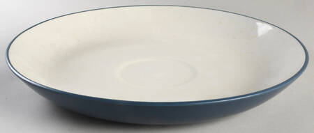 Colorwave Blue Chip Bowl/Plate for Chip & Dip Set