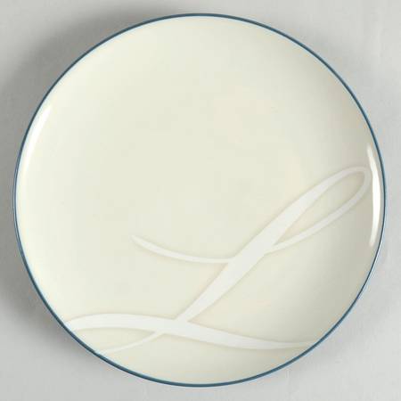 Colorwave Blue Accent Salad Plate Mono "L"