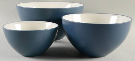 Colorwave Blue Mixing Bowl Set (MB10, MB7, MB6)