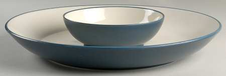 Colorwave Blue (2 Piece) Chip & Dip Set
