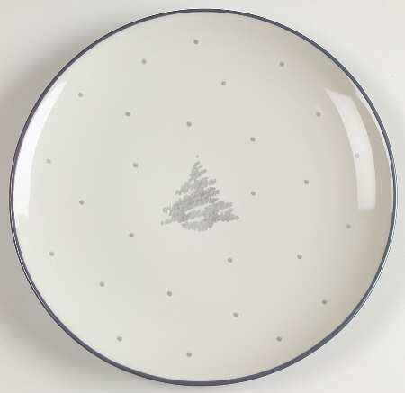 Colorwave Blue Holiday Salad Plate