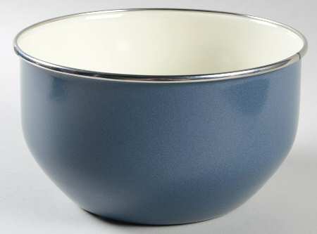 Colorwave Blue 6 7/8" Metal Bowl