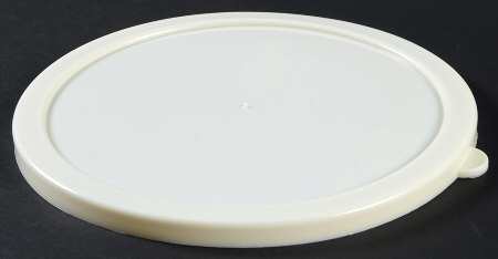 Colorwave Blue Plastic Lid For 6 7/8" Metal Bowl